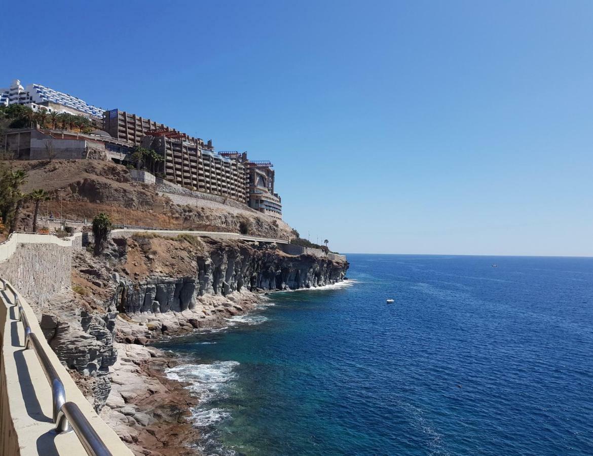 Apt With Terrace Facing Amadores Beach Exterior foto