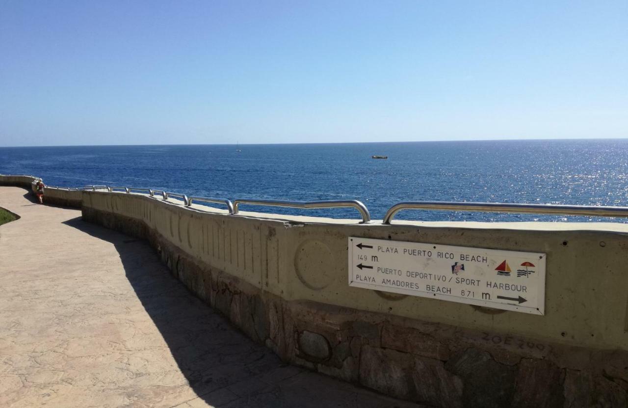 Apt With Terrace Facing Amadores Beach Exterior foto